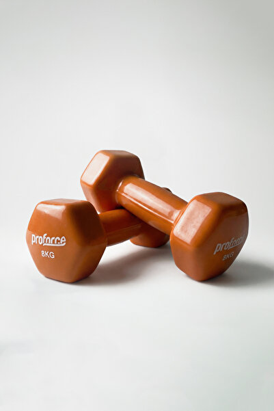 Proforce Vdb Dışı Vinil Kaplı Içi Çelik Döküm Ağırlık Dambıl 8 Kg -tek Adet