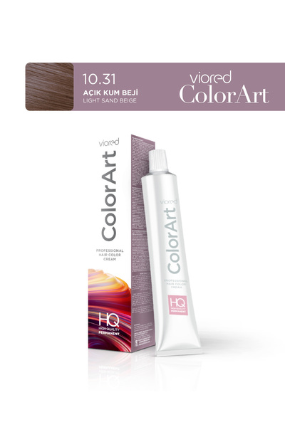 viored Colorart Tüp Boya 60 ml 10.31 Açık Kum Beji