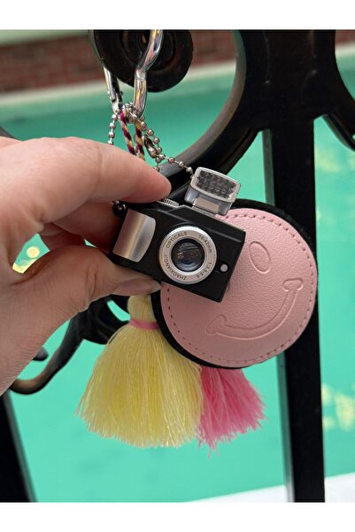 lysiaaccessory Fotoğraf Makinesi Detaylı Çanta Aksesuarı / Charmı