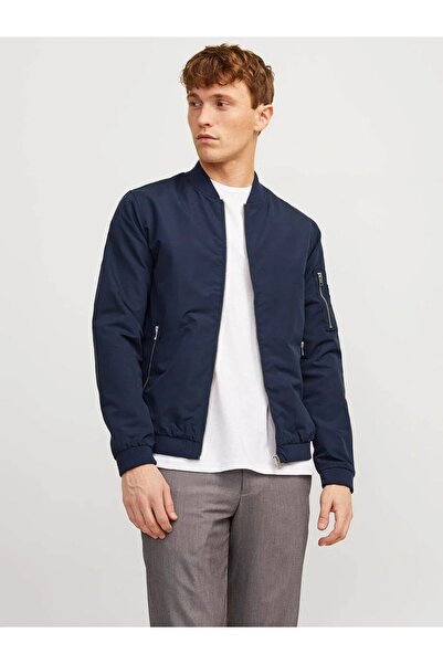 Jack & Jones 12165203   Palton bărbați bleumarin