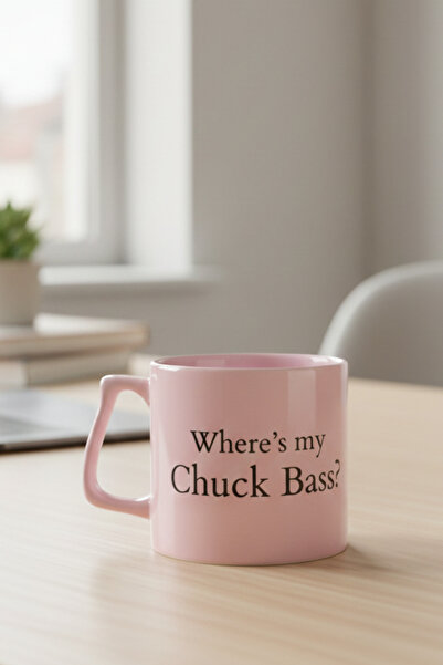 Öz Kupa Gossip Girl Where's My Chuck Bass? Pembe Kupa