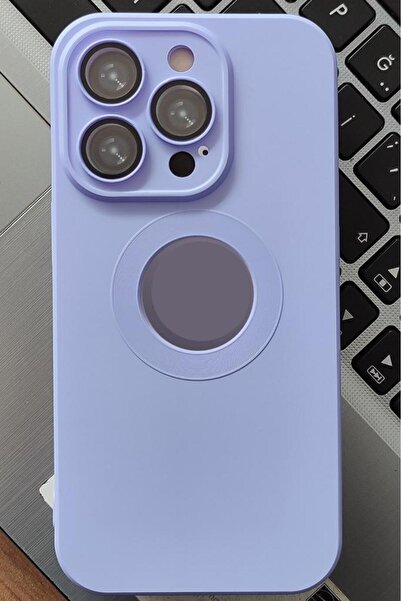 3GEN CASE حافظة إطلاق مخملية من الداخل تعرض شعارًا متوافقًا مع آيفون 13 برو