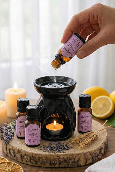 Yağevi Saf Lavanta - Melez Uçucu Yağı 5 ml - Organik Geçiş Ürünü