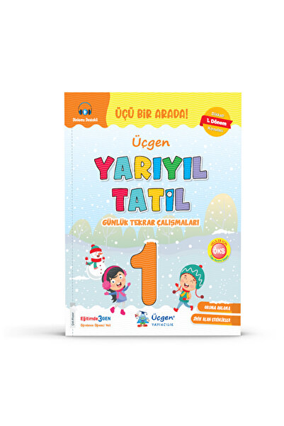 Üçgen Yayıncılık 1. Sınıf Yarıyıl Tatil Günlük Tekrar Çalışmaları / Kolektif ...