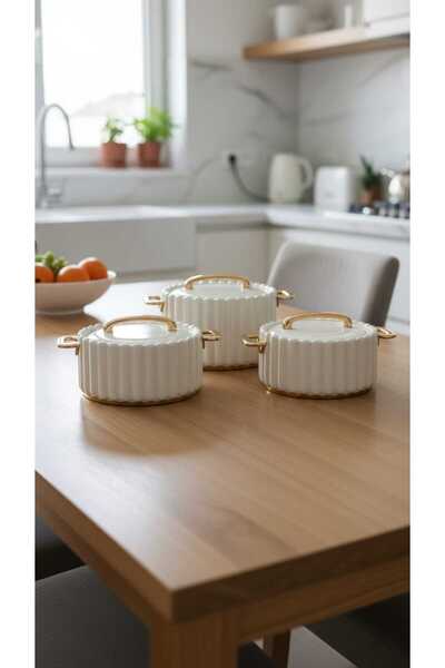 Generic طقم حافظات طعام 2500/2000/1500مل