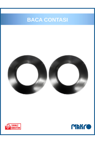 GLASSMAKRO Kombi Baca Contası Lastik Sızdırmaz Conta 2 li Takım Siyah