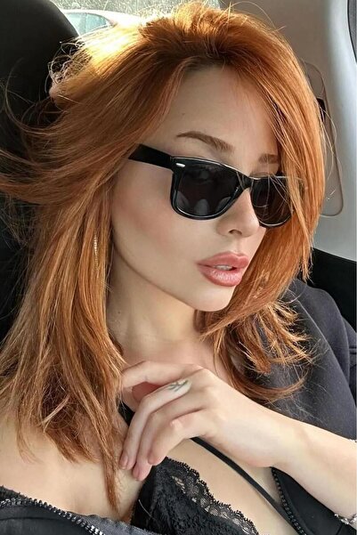 LOOKUP NEW Unisex Black UV400 Protected Sunglasses - Square and Rectangular D...