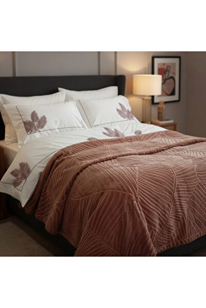 KRC HOME كاليستا، بطانية مزدوجة منقوشة 200*240 سم