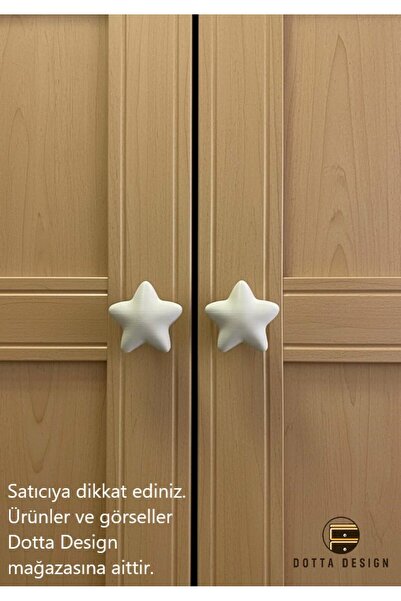 Dot Design Çocuk Odası Kulpları - Yıldız Kulp (Tekli)