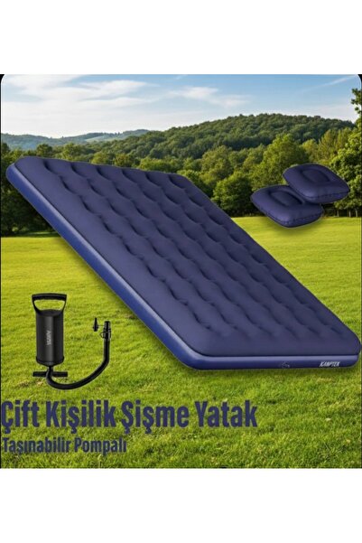 kamptek kamp teknolojisi Kamp Araç İçi Çadır Doğa Çift Kişilik Şişme Yatak Do...