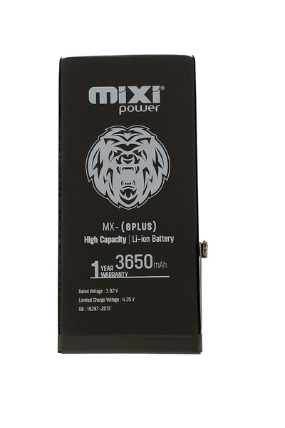 mixipower iPhone 8 Plus Uyumlu, Akıllı Yüksek Kapasiteli Batarya, Pil Sağlığı...