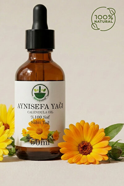ixirciyusuf Aynısefa Yağı (Aynı Sefa – Aynı Safa – Aynısafa – Calendula Oil) Saf Doğal 50 ml