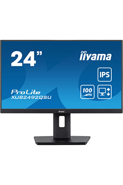 IIYAMA Οθόνη LED IPS ProLite XUB2492QSU-B1, 23,8", WQHD, 100Hz, 0,5ms, HDMI