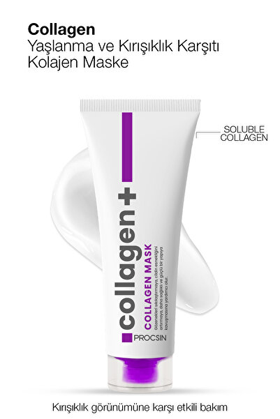 PROCSIN Yaşlanma Ve Kırışıklık Karşıtı Kolajen Maske 50 ml