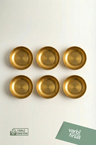 Varbifırsat 6’lı Gold Metal Çerezlik Seti – Şık Sunum Kaseleri, Atıştırmalık ...