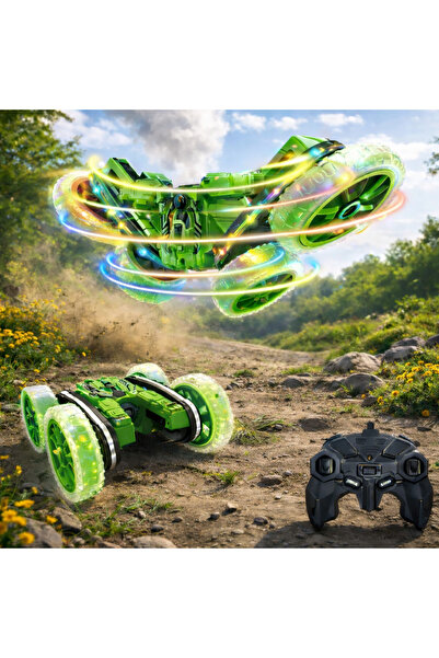 Remote Controlled Fuming Rollover Full Function 360 Degree Turn Acrobat Vehicle