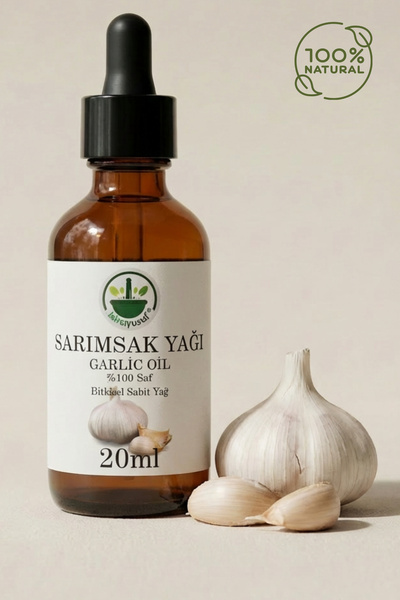ixirciyusuf Sarımsak Yağı (Garlic Oil – Garlic Infused Oil – Allium sativum) ...
