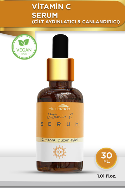 Hekimzade Vitamin C Serum 30 ml – Cilt Aydınlatıcı & Canlandırıcı Serum