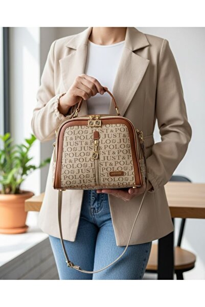 Just Polo Kadın Omuz Çantası Jpm2057 Vizyon Taba