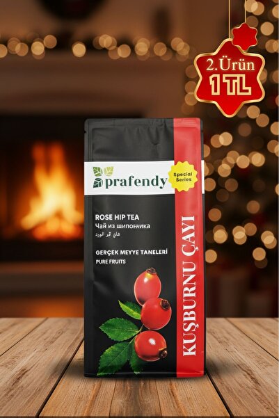 prafendy Kuşburnu Çayı 250g - Gerçek Meyve Taneli