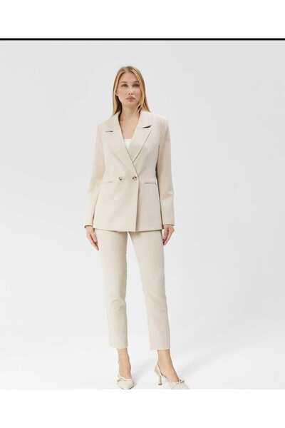 Handmade Elegance Kadın Ceket-Şık-Zarif-Tarz-Kadın Giyim-Ceket-KENDİNDEN ÇİZG...