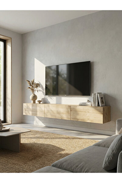 dorpek Cercei Tv Ünitesi Modern Tasarım, Geniş Ekran Uyumlu, Raflı Ve Geniş A...