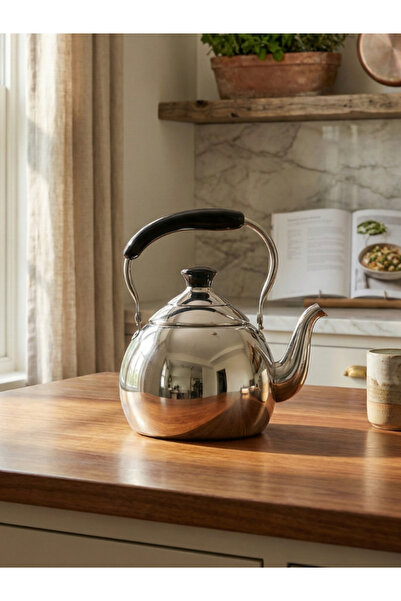 SQUALO إبريق ستانلس ستيل – سعة 4 لتر – أنيق وعملي للتسخين والتقديم