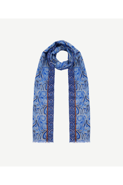 Yargıcı شال صوف منقوش