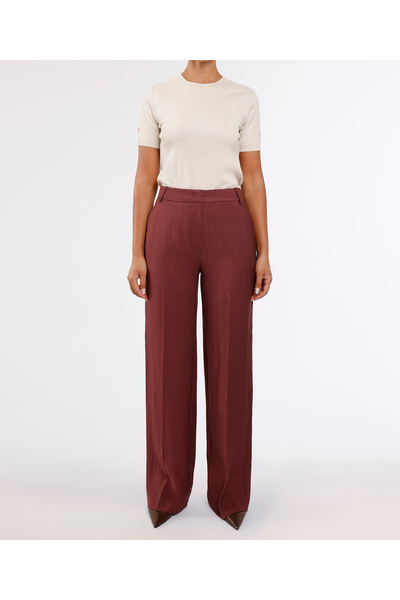 Yargıcı Wide Leg High Waist Trousers