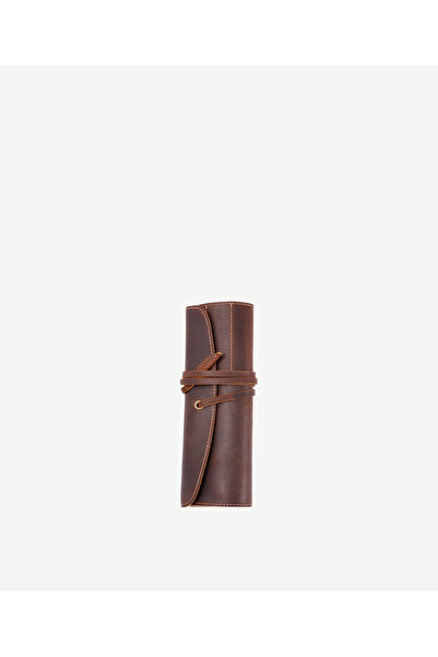 Yargıcı Multi-Compartment Leather Pen Holder