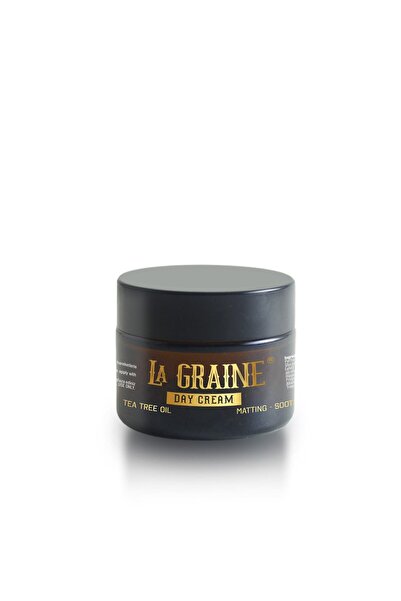 LA GRAINE كريم نهاري 50 مل - زيت شجرة الشاي، مطفي ومهدئ