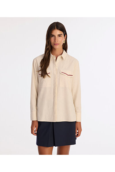 Yargıcı Regular Shirt Collar Long Sleeve Shirt