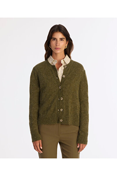 Yargıcı Regular Bisiklet Yaka Uzun Kol Hırka