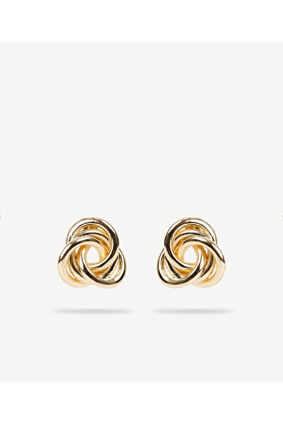 Yargıcı أقراط ذهبية مفصلة