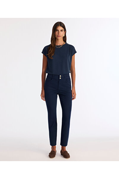 Yargıcı Slim Yüksek Bel Pantolon