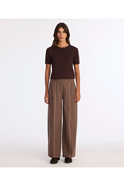 Yargıcı Wide High Waist Pants