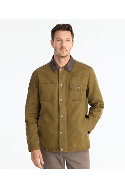 Yargıcı Regular Shirt Collar Long Sleeve Jacket