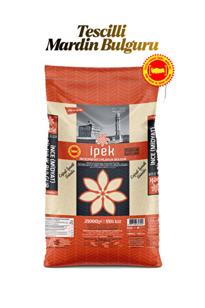 İpek İnce (Midyat) Pilavlık Bulgur 25 kg