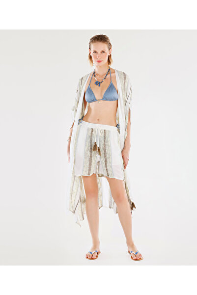 Yargıcı Comfortable Fit Bermuda with Binding Detail