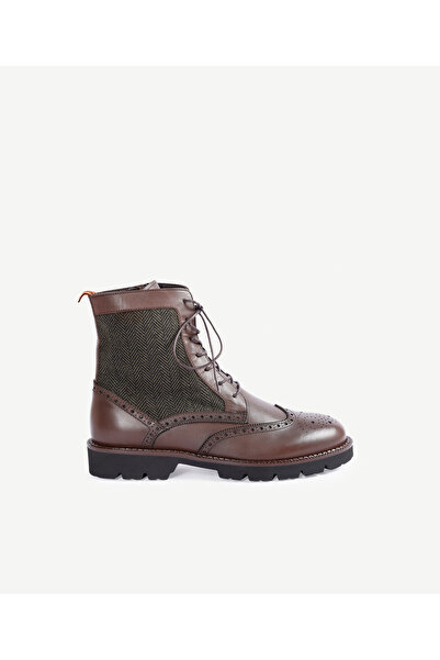 Yargıcı Lace-Up Soft Oxford Boots