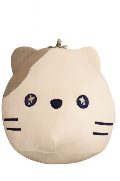 Ecrou Cat Chubby Pillow 35 cm Gray