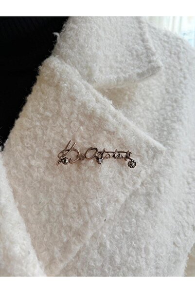 Genel Markalar ULU ÖNDERİMİZ MUSTAFA KEMAL ATATÜRK’ÜN İMZASINI TAŞIYAN BRONZ BROŞ