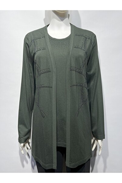 Lanze Costum subțire cu bluză cu mânecă scurtă și jachetă 5400T