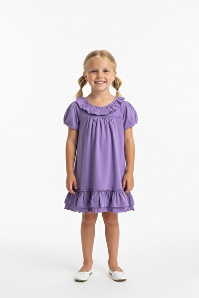 NEWKİDS Рокля за момиче с волани