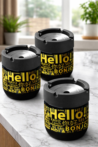 GLUS Cam Kokusuz Küllük " 3 Adet "