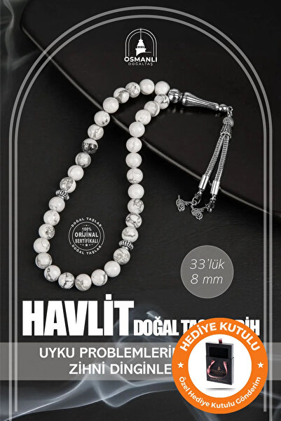 OSMANLI DOĞAL TAŞ Αυθεντικό & Πιστοποιημένο Χαβλίτ Φυσική Πέτρα Χειροποίητο Ε...