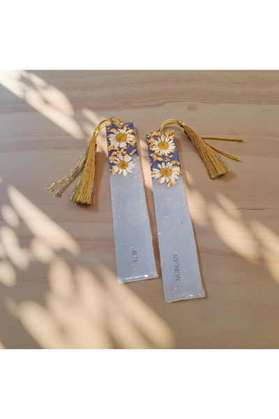 shop Epoksi Kitap Ayracı papatyalı