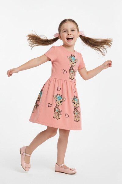 NEWKİDS Rochie de fetiță imprimată