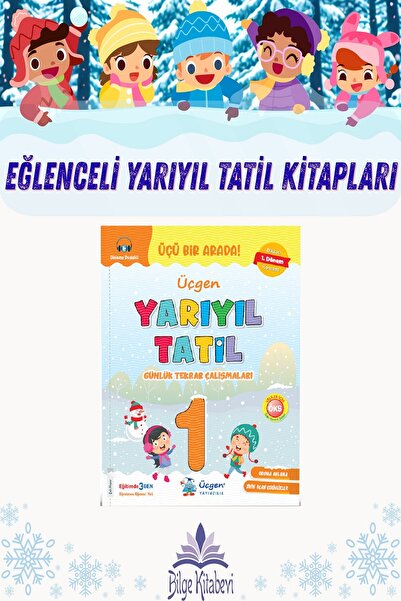 Üçgen Yayıncılık عطلة نصف العام للصف الأول في المدرسة - دروس يومية إضافية