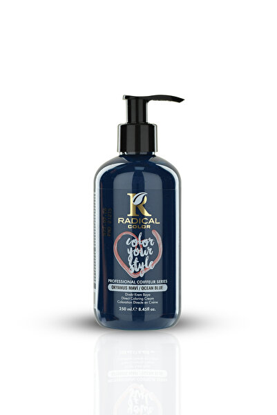Radical Color Su Bazlı Saç Boyası 250 ml Okyanus Mavi